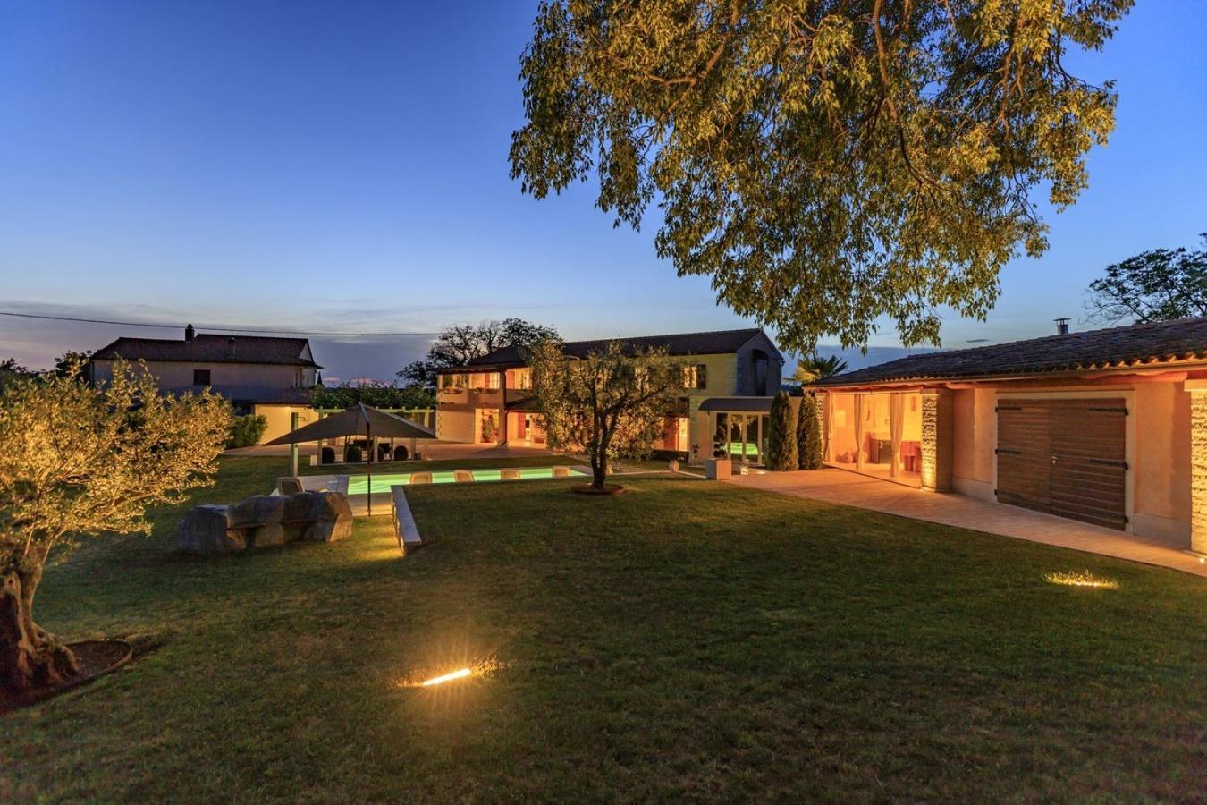 Villa Viscum In Central Istria For 8 Persons With Large Garden - Pet Friendly Pazin Buitenkant foto